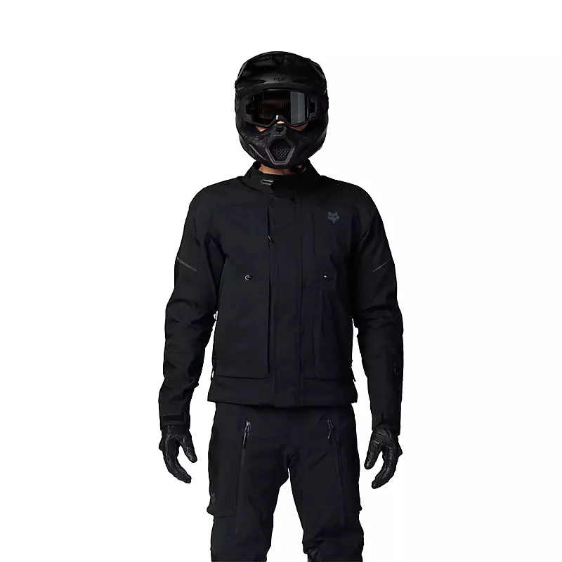 CHAQUETA FOX TRAIL ADVENTURE RANGER GORETEX NEGRA