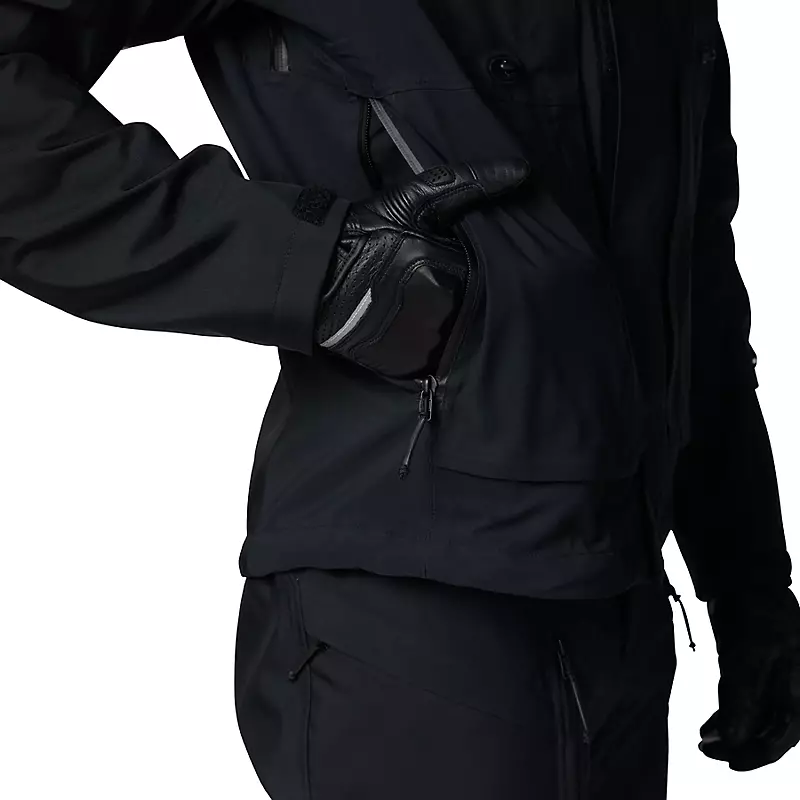 CHAQUETA FOX TRAIL ADVENTURE RANGER GORETEX NEGRA