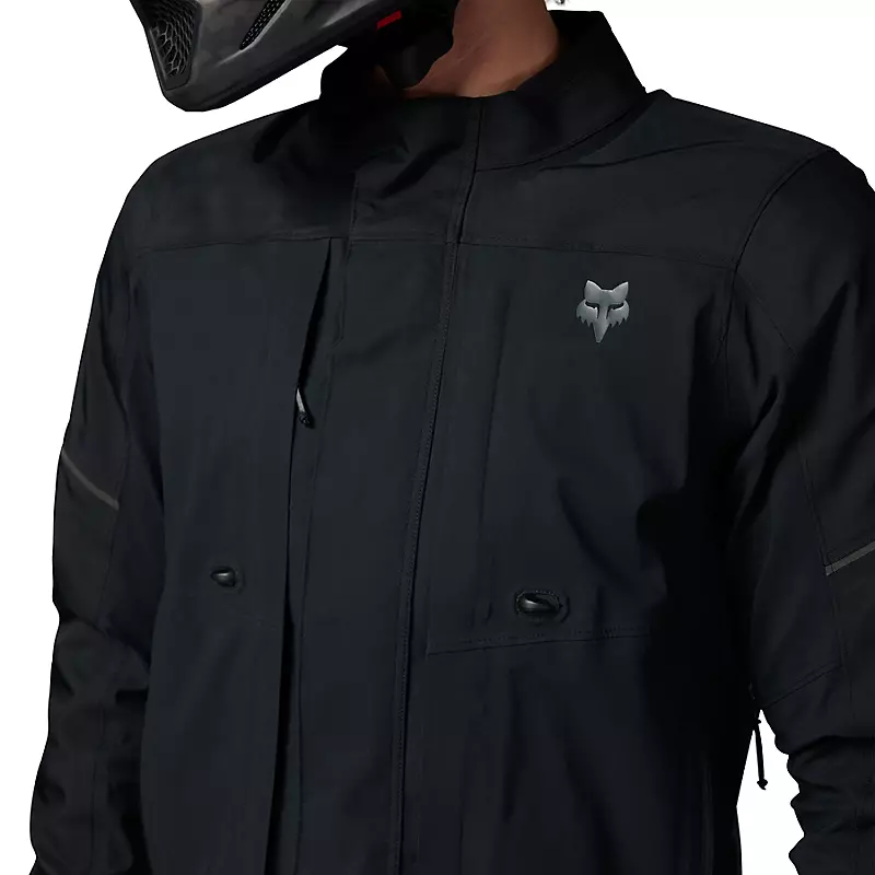 CHAQUETA FOX TRAIL ADVENTURE RANGER GORETEX NEGRA