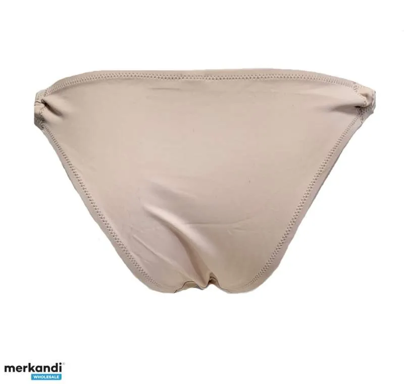 Conjuntos de bikini preformados beige para mujer