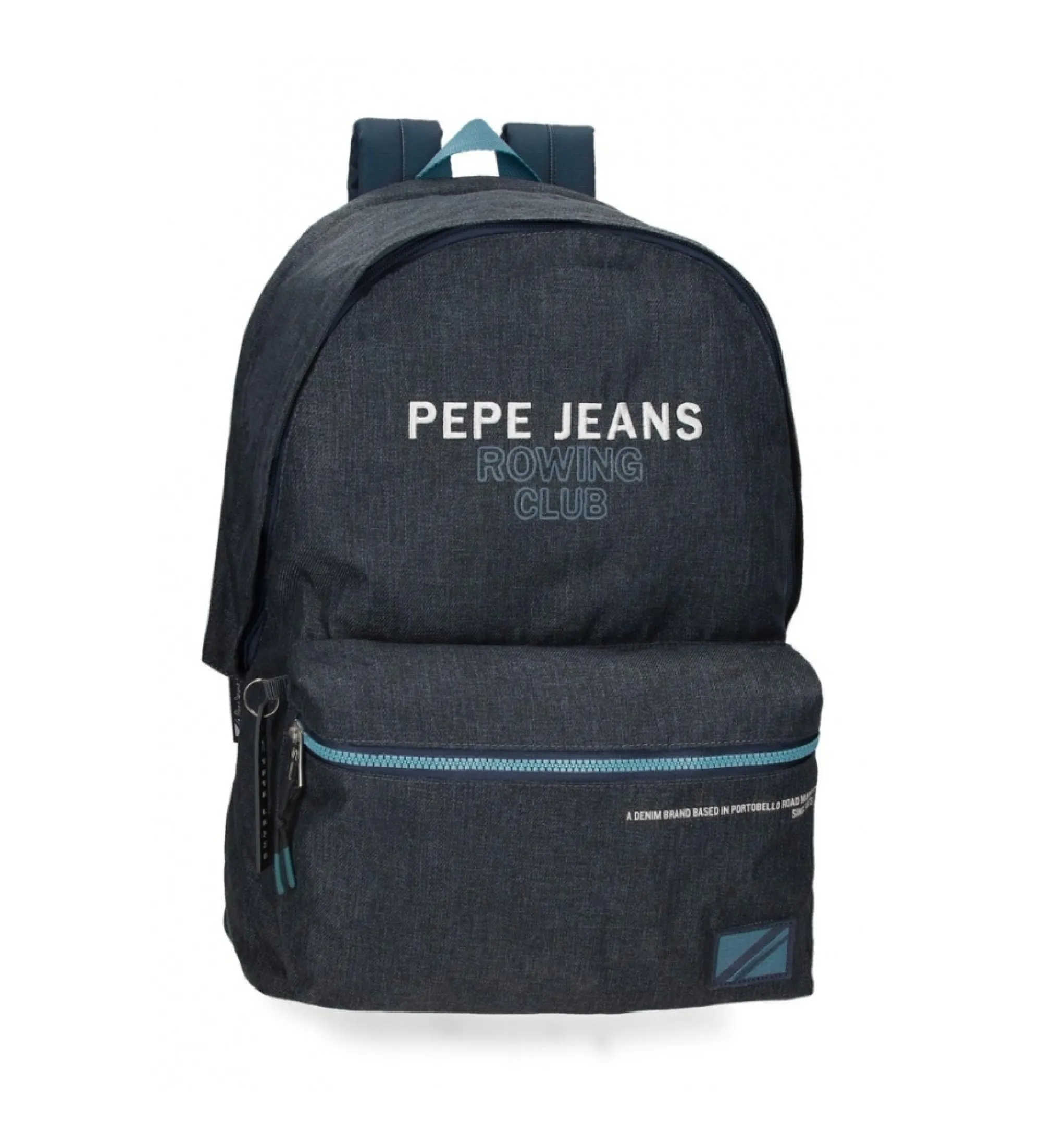 Mochila portaordenador Pepe Jeans Edmon dos compartimentos marino