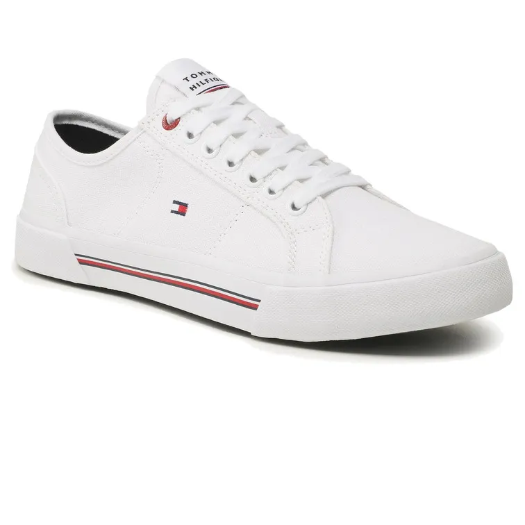 ZAPATILLA DE LONA CON CINTA DISTINTIVA HOMBRE TOMMY HILFIGER